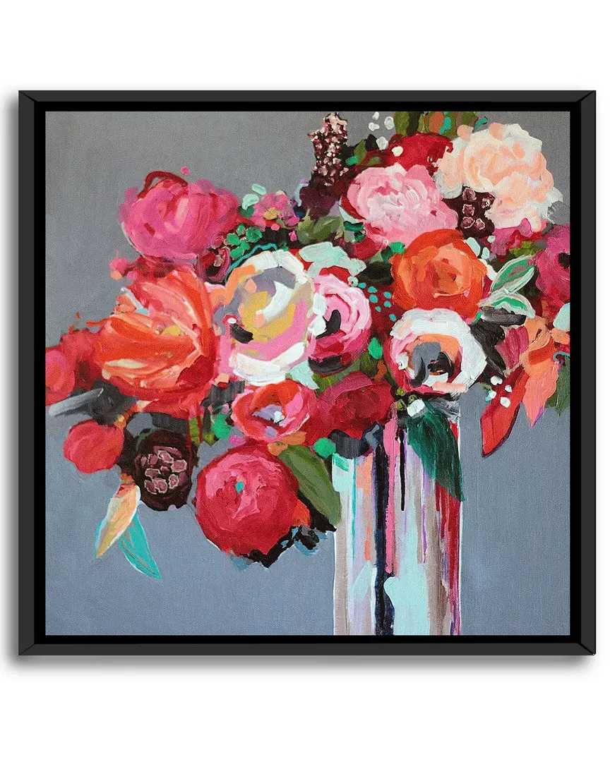 Confetti Framed Canvas Wall Art