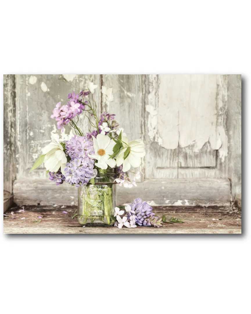 Country Flowers Canvas Wall Art image