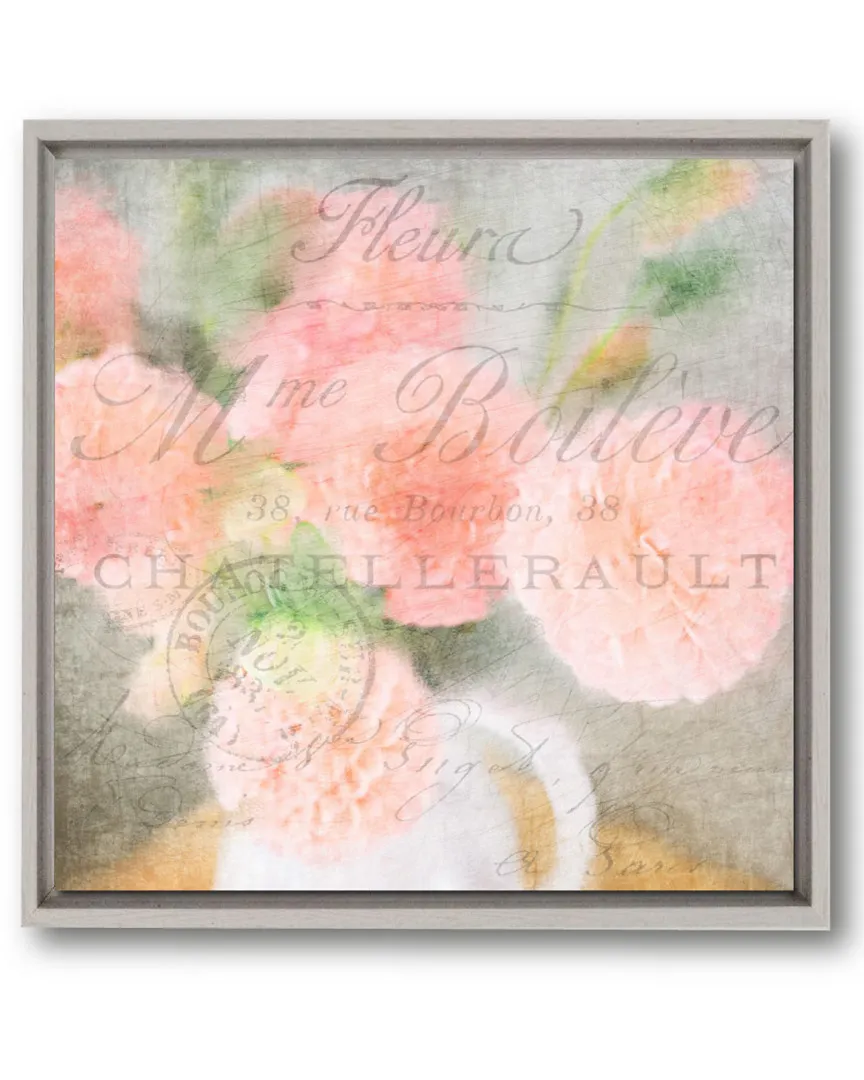Fleur Postale Gallery Framed Canvas Wall Art