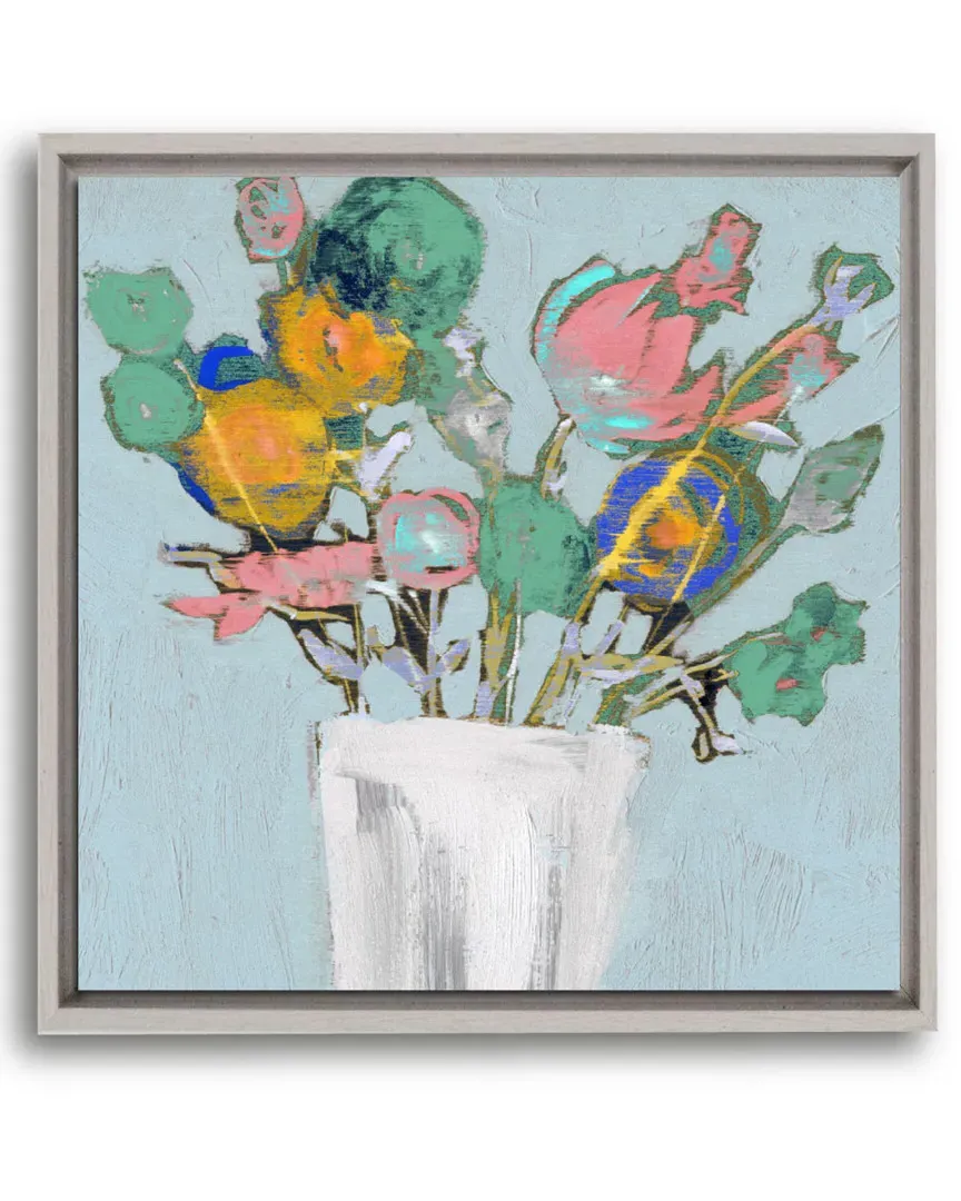 Fun Bouquet I Gallery Framed Canvas Wall Art