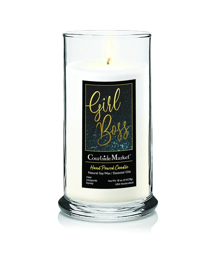 Girl Boss Soy Wax Candle - Glass