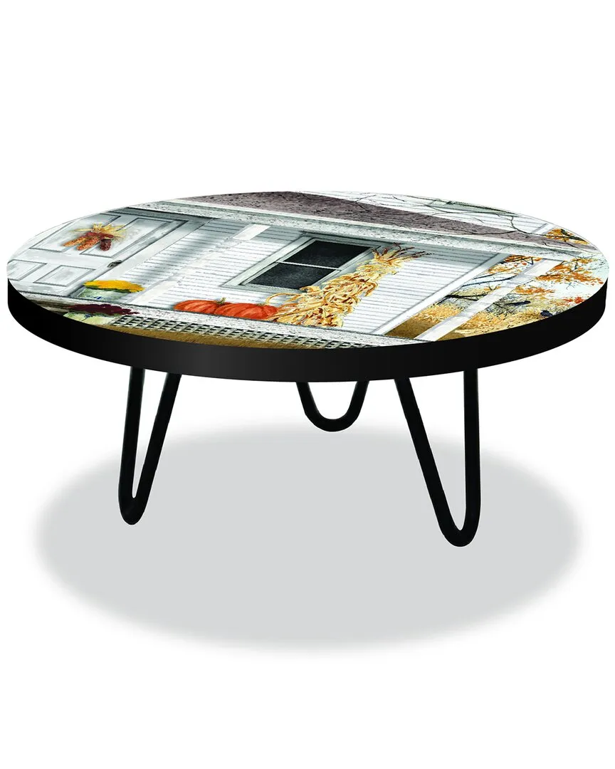 Harvest Collection Autumn Porch Decorative Table