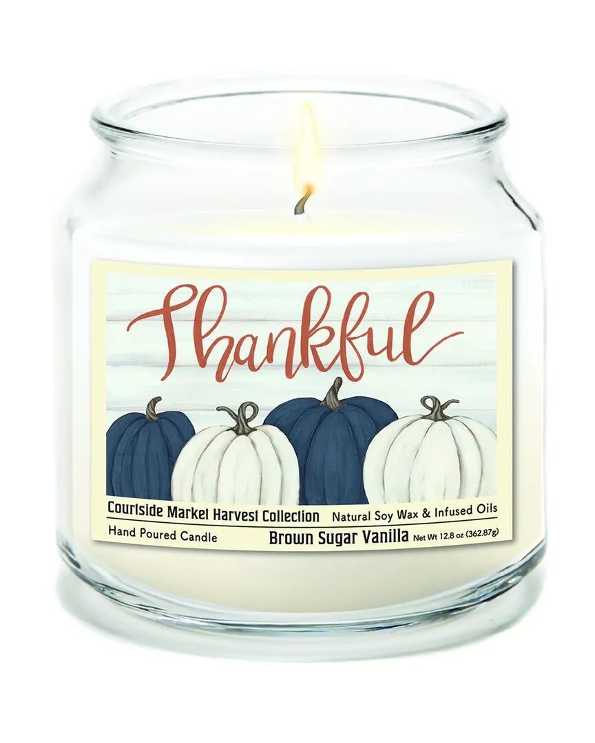 Harvest Collection Thankful Pumpkins Apple Cider Candle