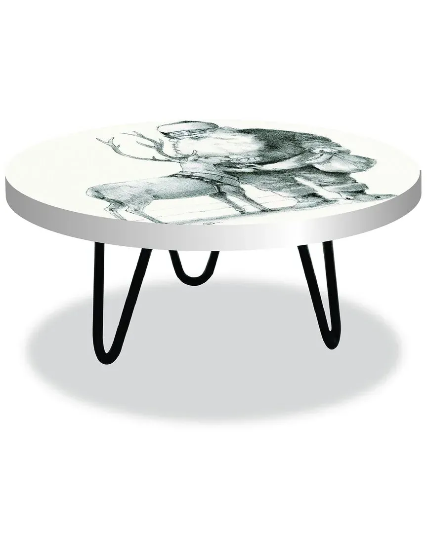 Holiday Collection Santa & Reindeer Table Riser - Multi