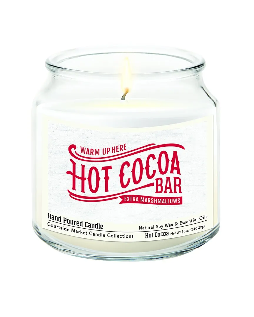 Hot Cocoa Bar Candle - Multi, Soy Wax