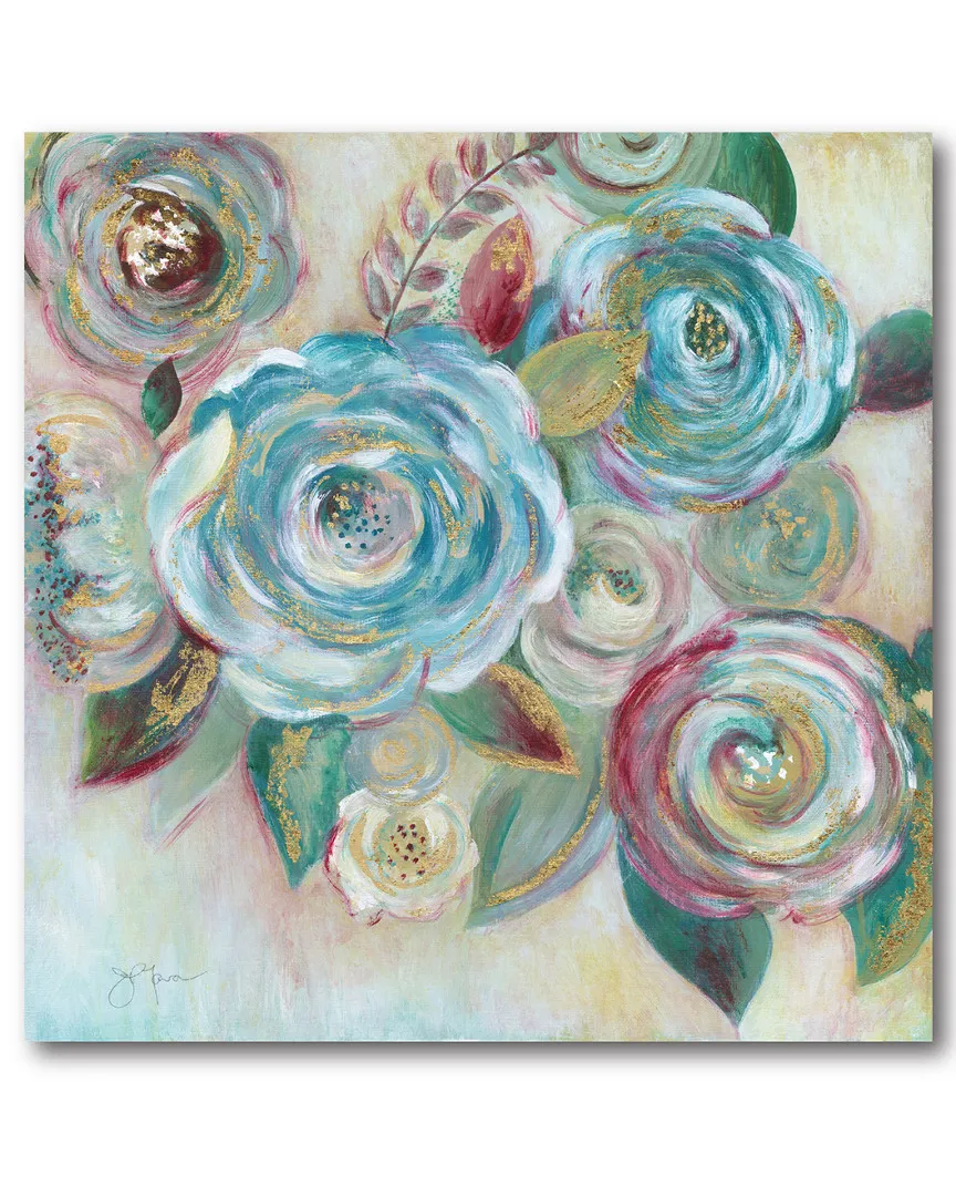 Jeweled Roses Gallery-Wrapped Canvas Wall Art image