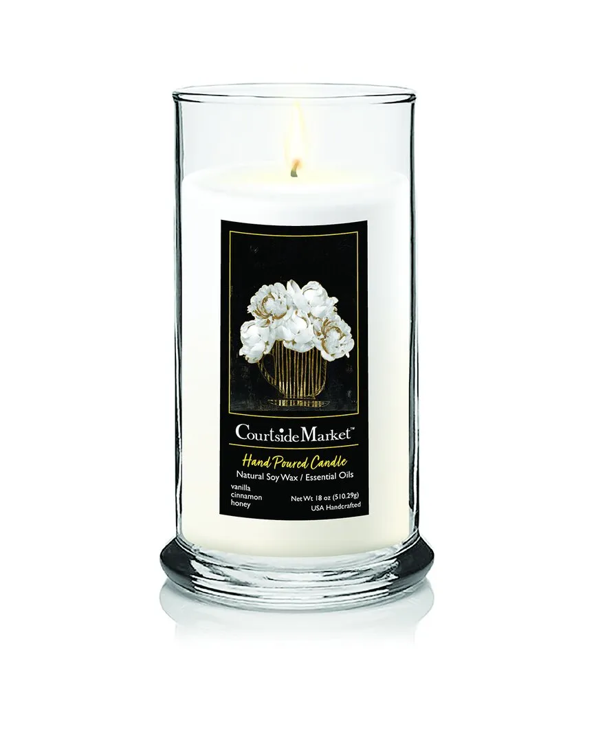 Peony I Soy Wax Candle - Glass image