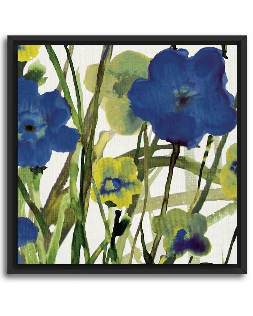 Picking Flowers I Gallery Framed Canvas Wall Art image