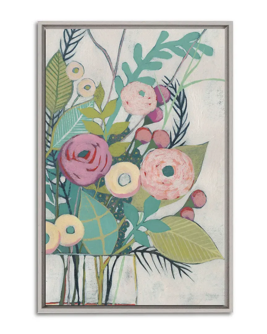 Soft Spring Boutique II Gallery Framed Canvas Wall Art