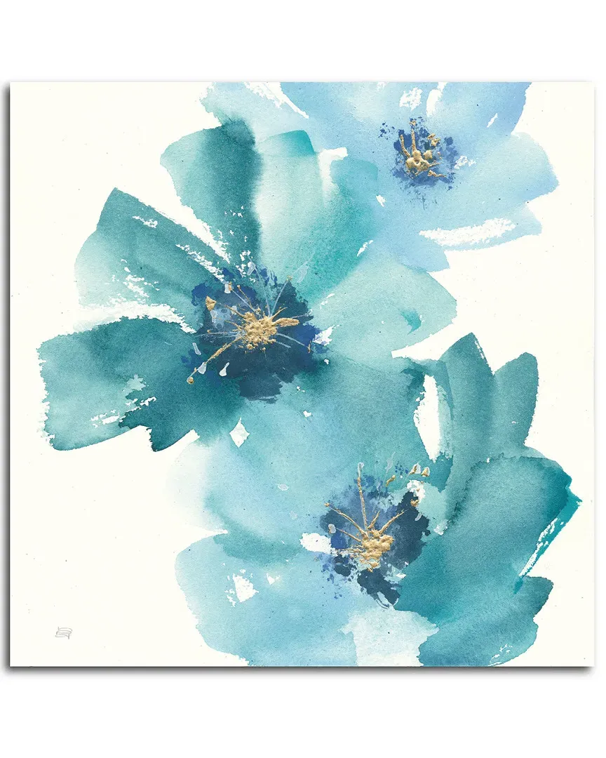 Teal Cosmos IV Wall Decor image