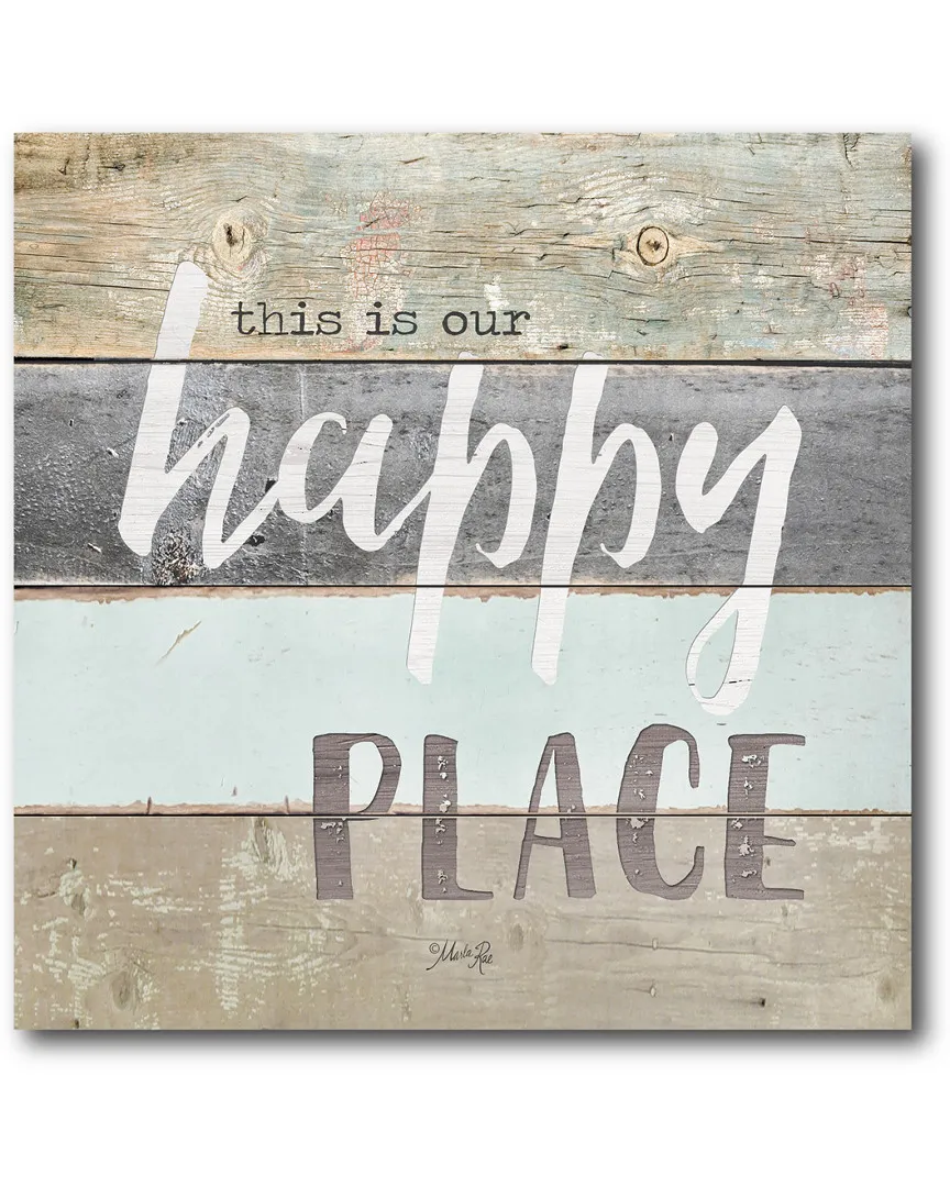 This Is My Happy Place Gallery-Wrapped Canvas Wall Art image