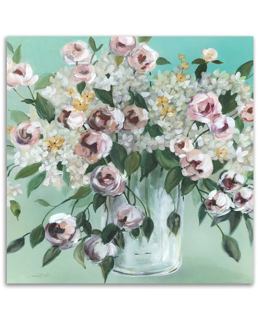 Vintage Blooms 16x16 Canvas Wall Art image