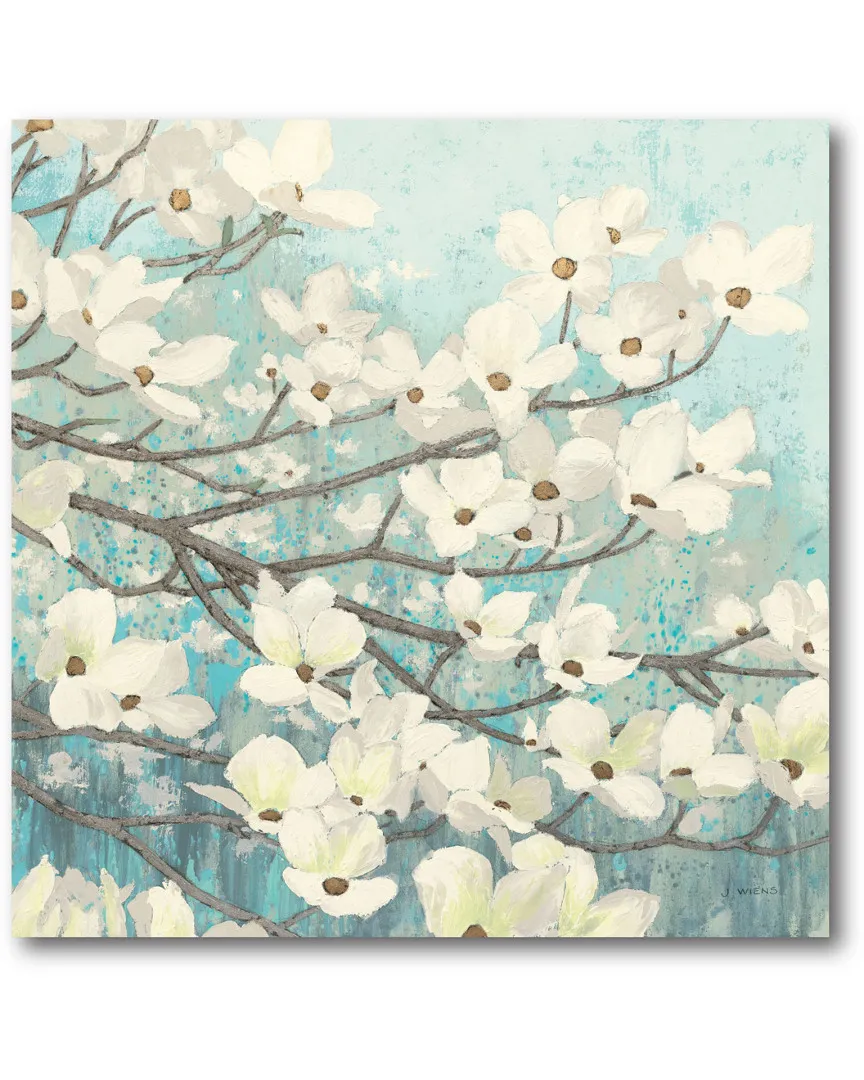 Wall Decor Floral Blue & White I - Canvas