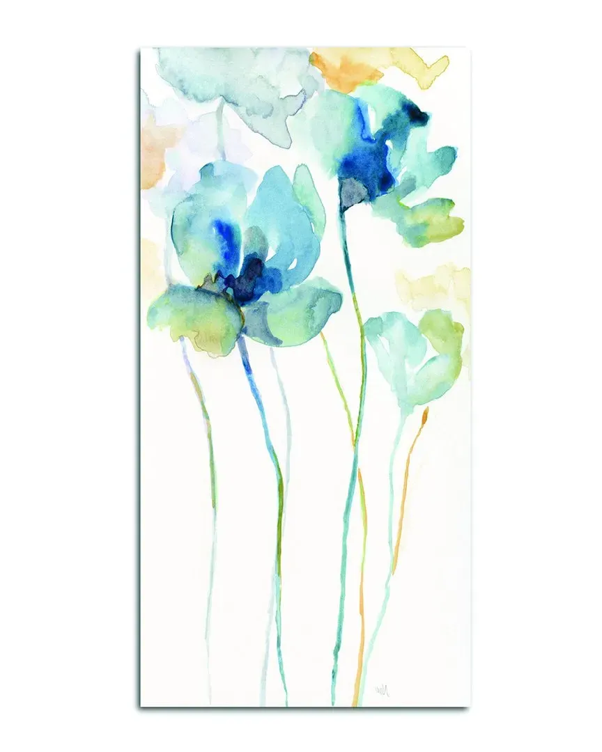 Wildflower Blues II Canvas Wall Art - Blue image