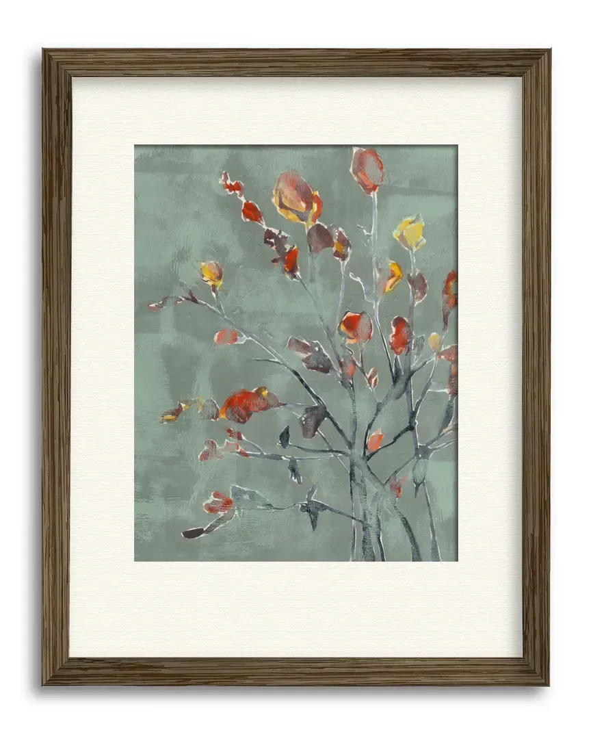 Wildflower Watercolors II Gallery Collection Framed Art