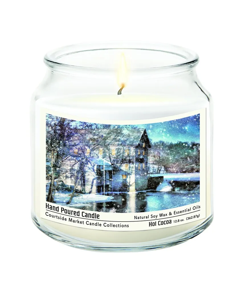 Winter Wonderlands Hand-Poured Soy Wax Candle - Multi image