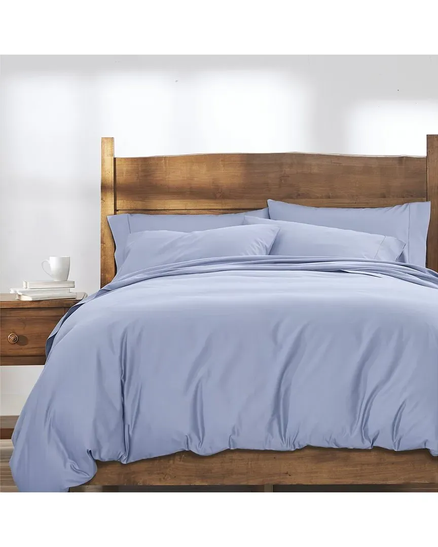 390TC Sateen Comforter Cover - Glacier Blue, Cotton