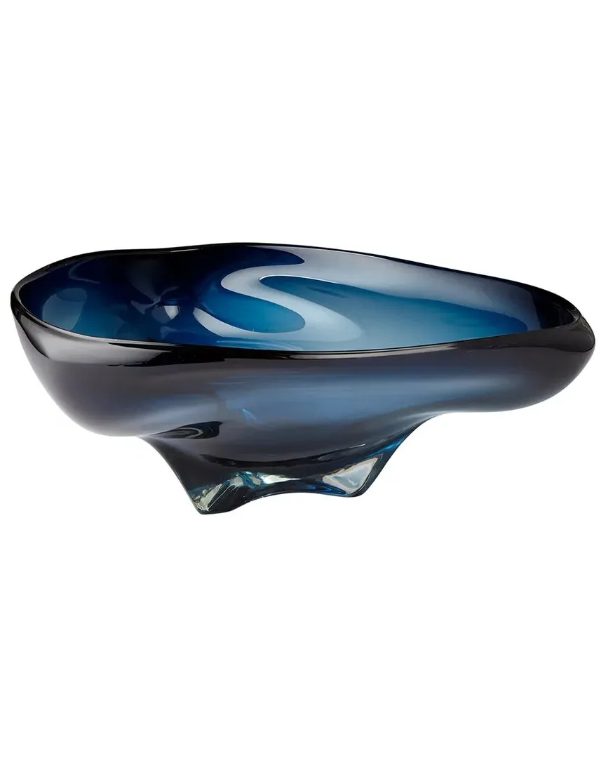 Alistair Large Bowl - Blue, Glass image