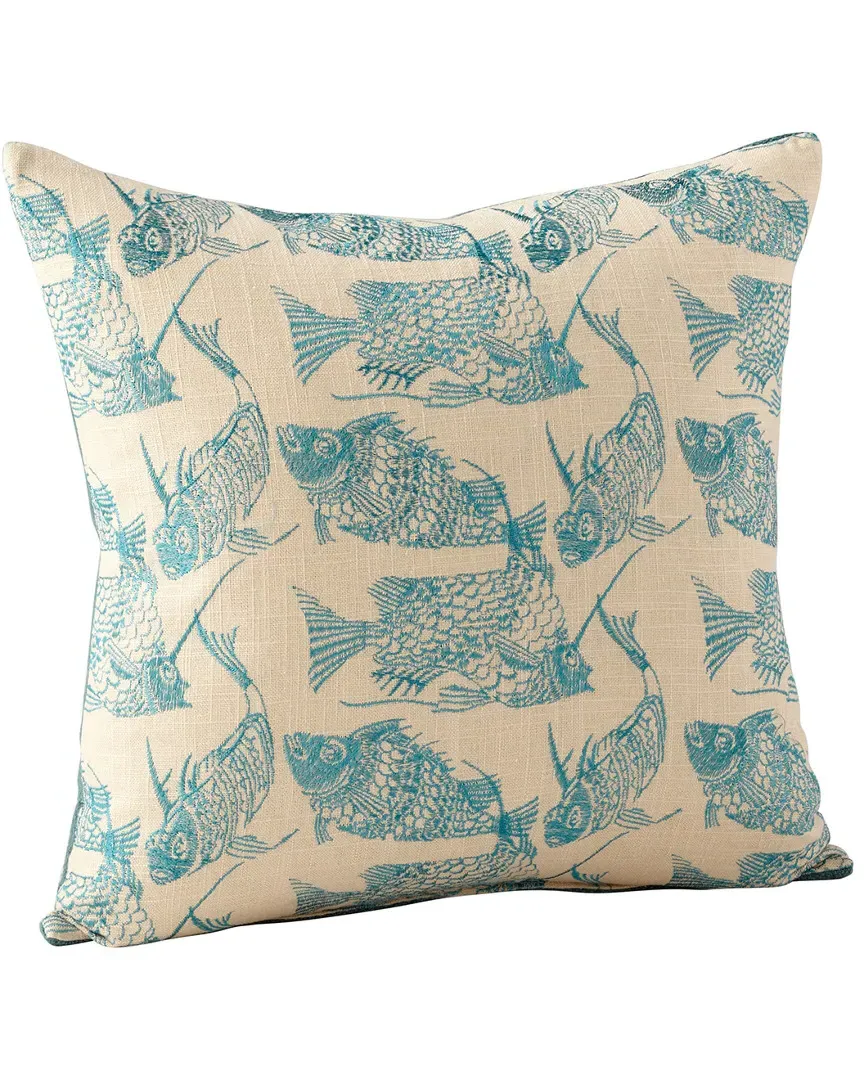 Angler Pillow - Blue image