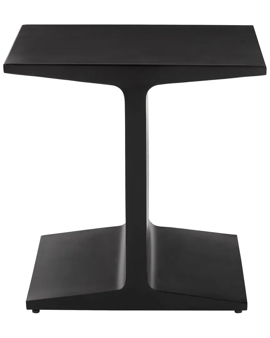 Anvil Round Side Table - Black, Iron image