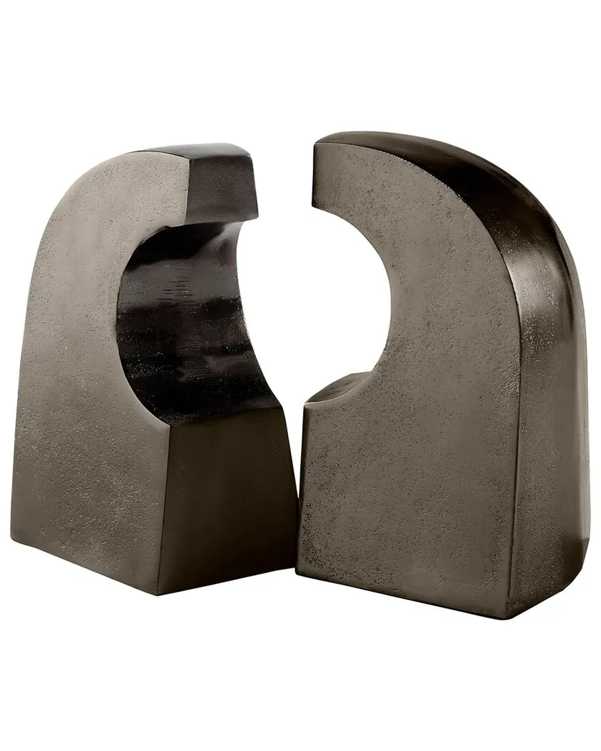 Apostrophe Bookends - Bronze image
