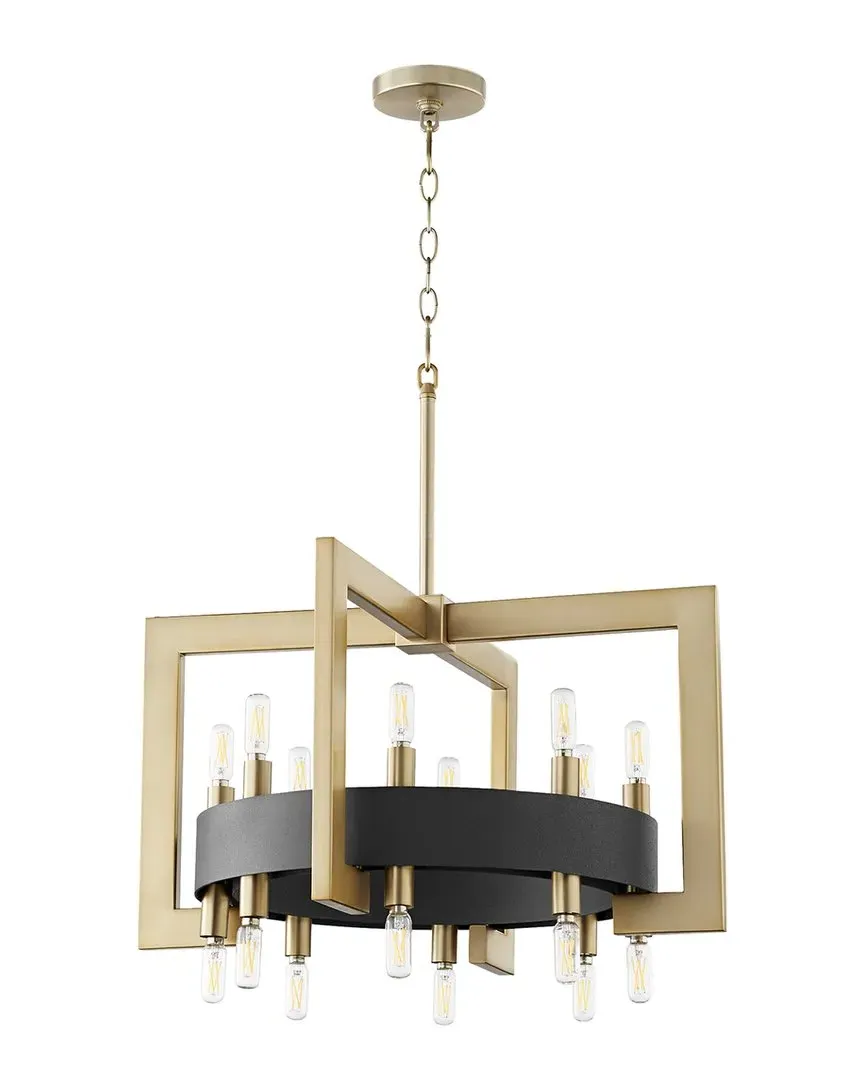 Archibald 16-Light Chandelier - Black, Iron image