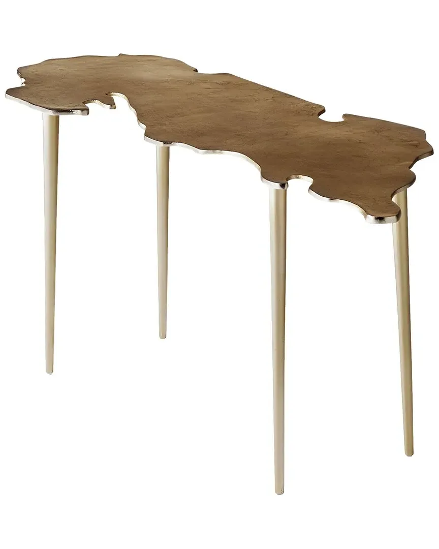 Atlas Round Coffee Table - Gold, Aluminum image