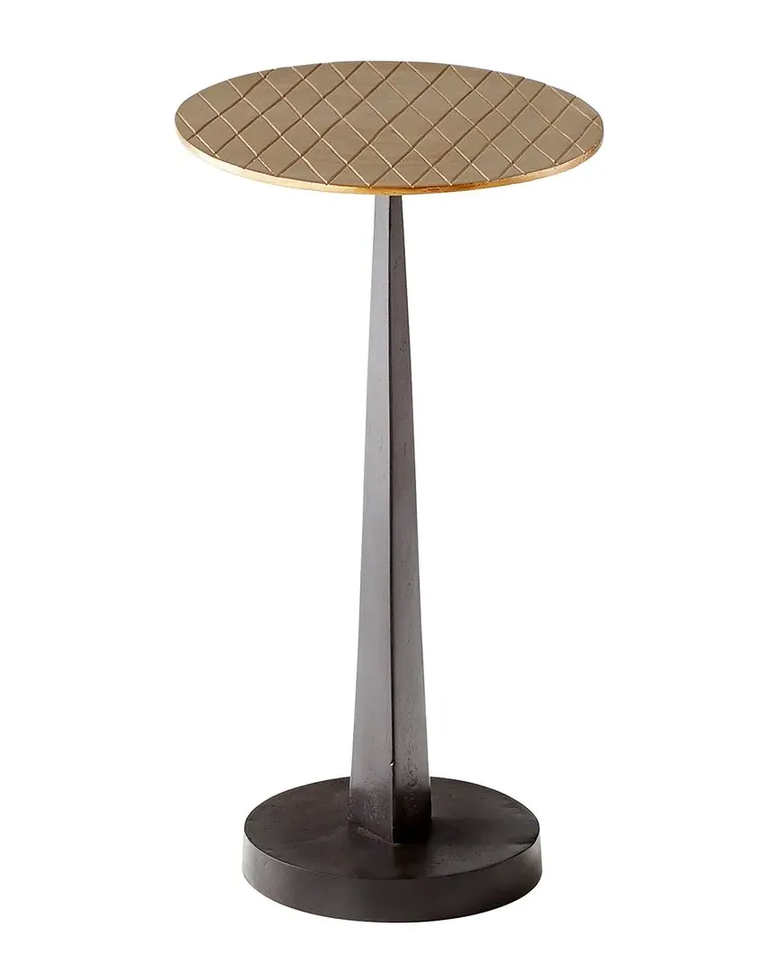 Beauvais Round Side Table - Black, Aluminum image