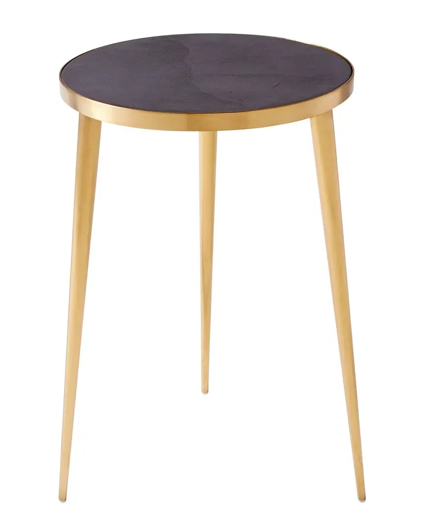 Bremen Round Side Table - Gold, Stainless Steel image
