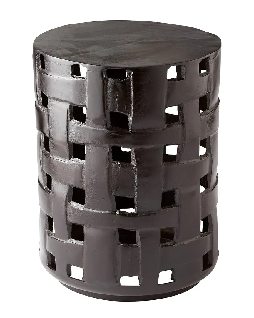 Cardin Round Side Table - Black Bronze, Aluminum image