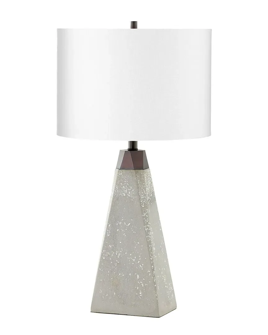 Carlton Table Lamp - Silver, Concrete image