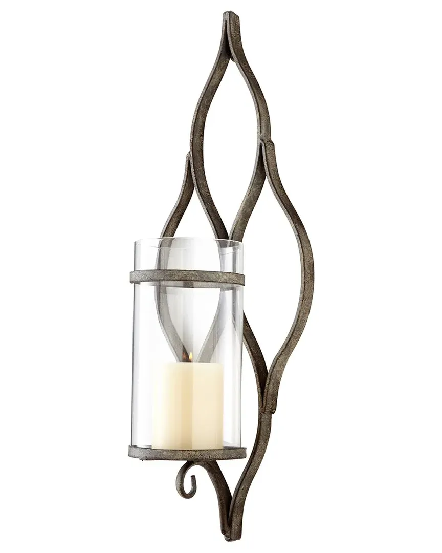 Cordoba Candleholder - Oyster Silver, Iron image