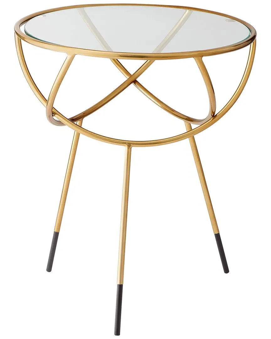 Gyroscope Round Side Table - Gold, Stainless Steel image