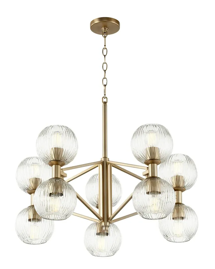 Helios Chandelier - Brass, Iron