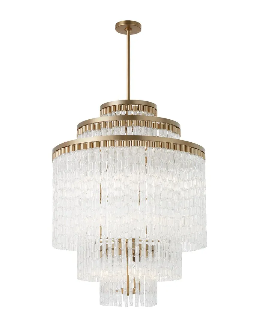 Nobel 18-Light Chandelier - Brass, Iron