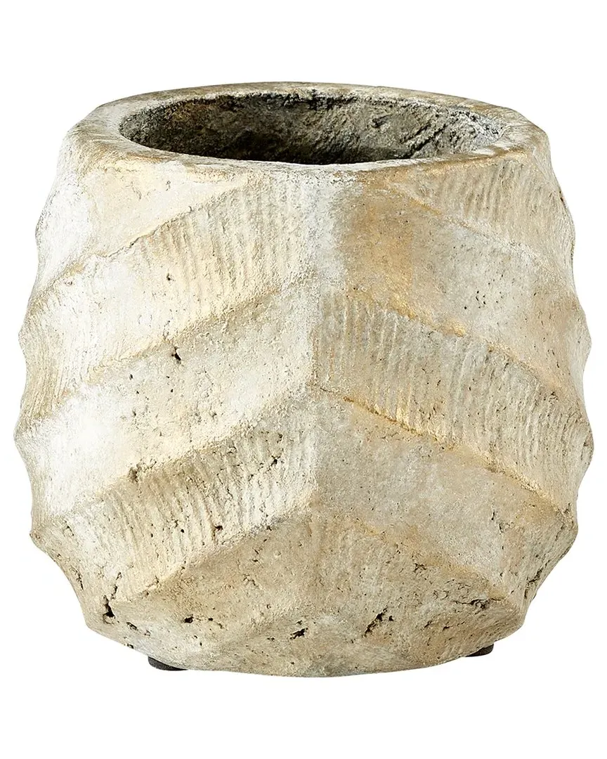 Small Cache Creek Planter - Brown Sandstone, Cement image