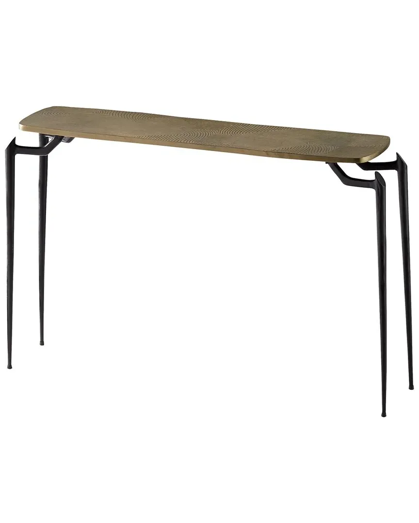 Tarsal Round Table - Gold, Aluminum image