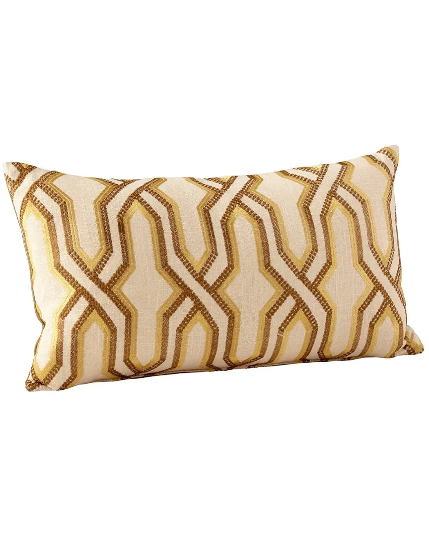 Twist And Turn Pillow - Yellow image
