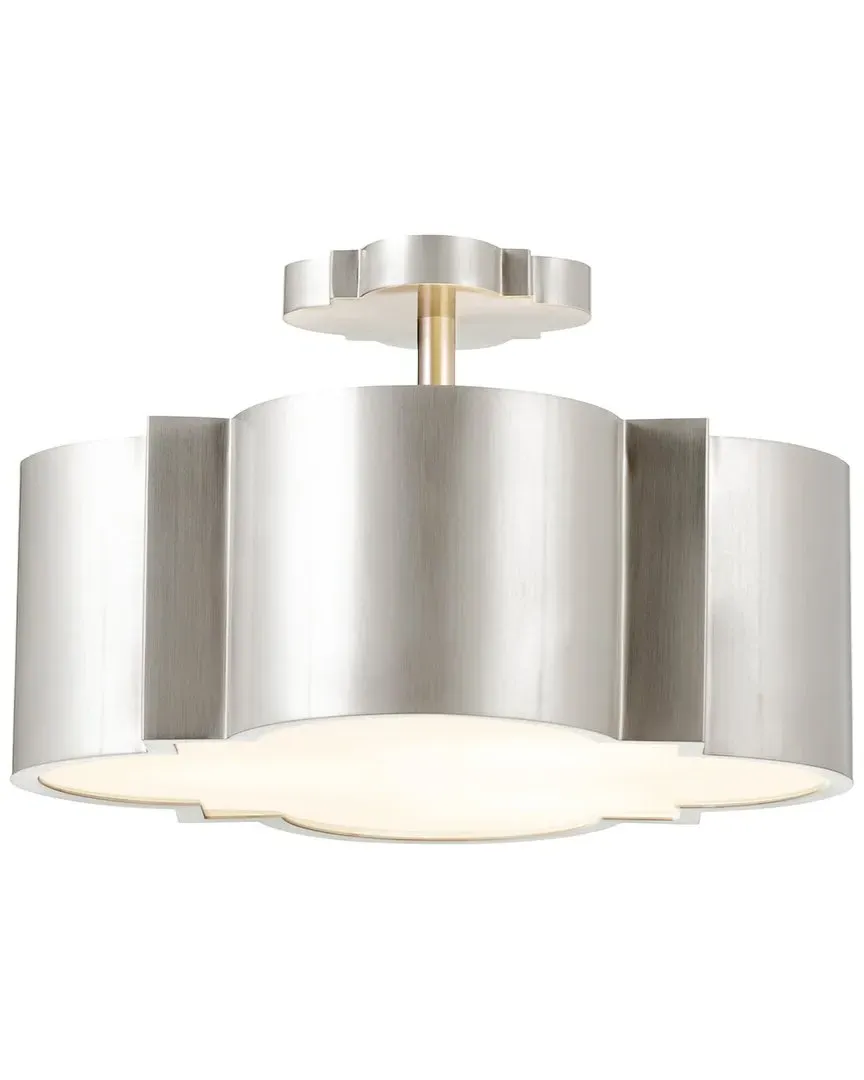 Wyatt Dual Mount 3-Light Fixture - Silver, Iron