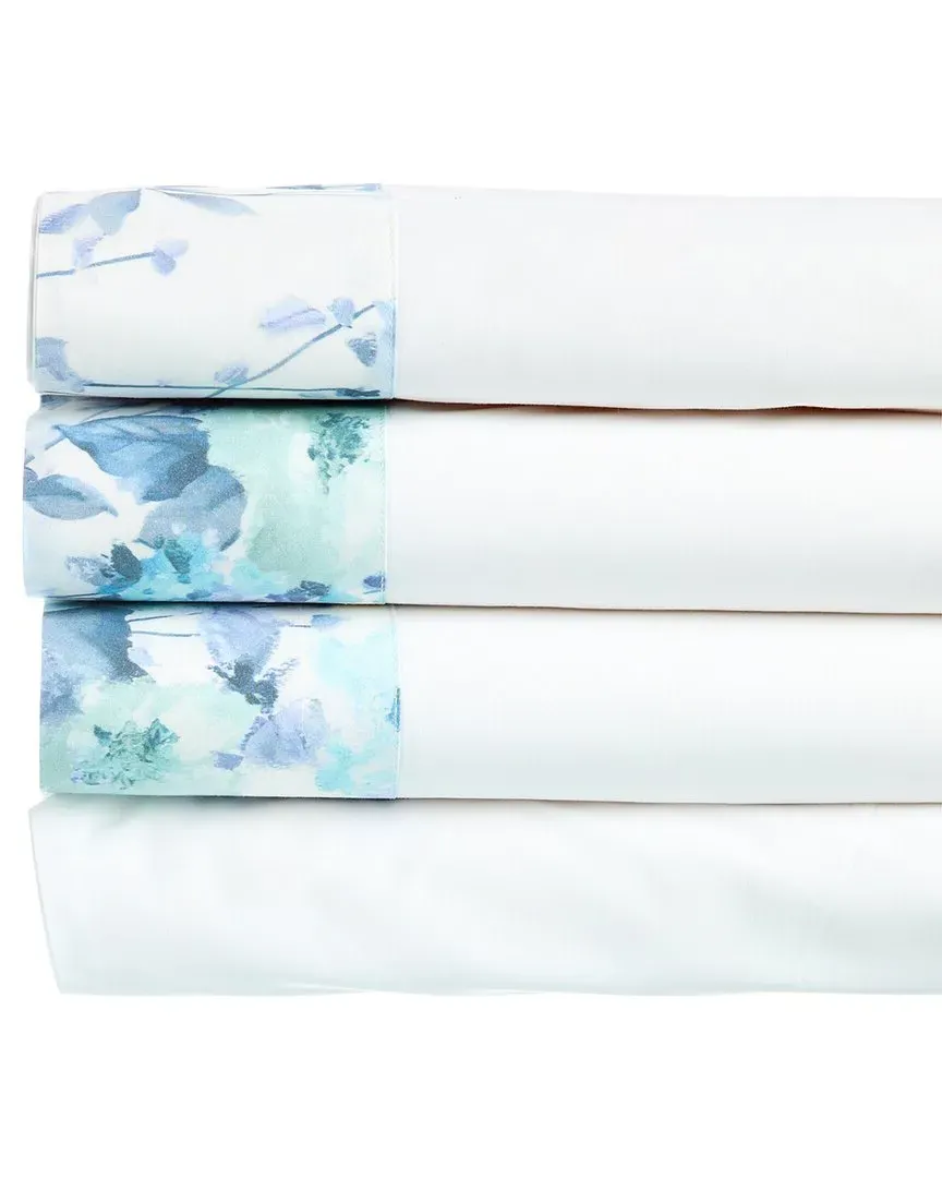 Certaldo Print Sheet Set - Blue, Cotton image
