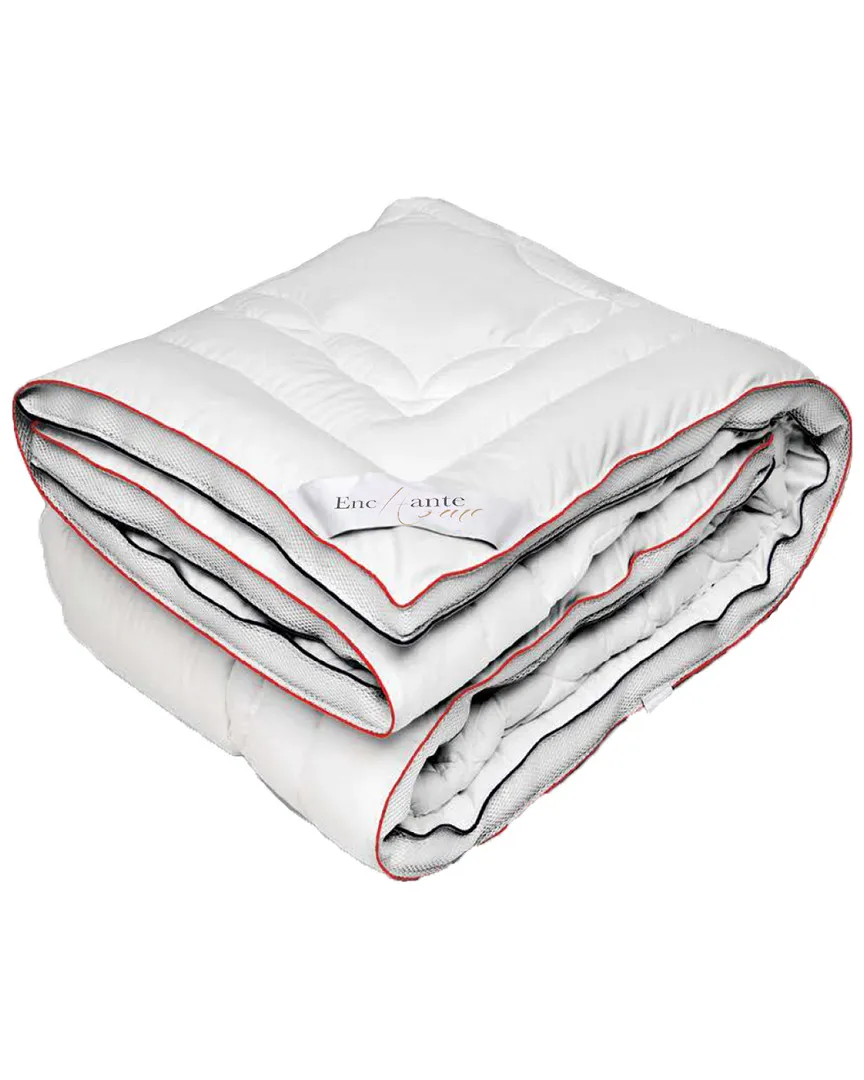 Down Alternative Climate Comforter - White, Microfiber image