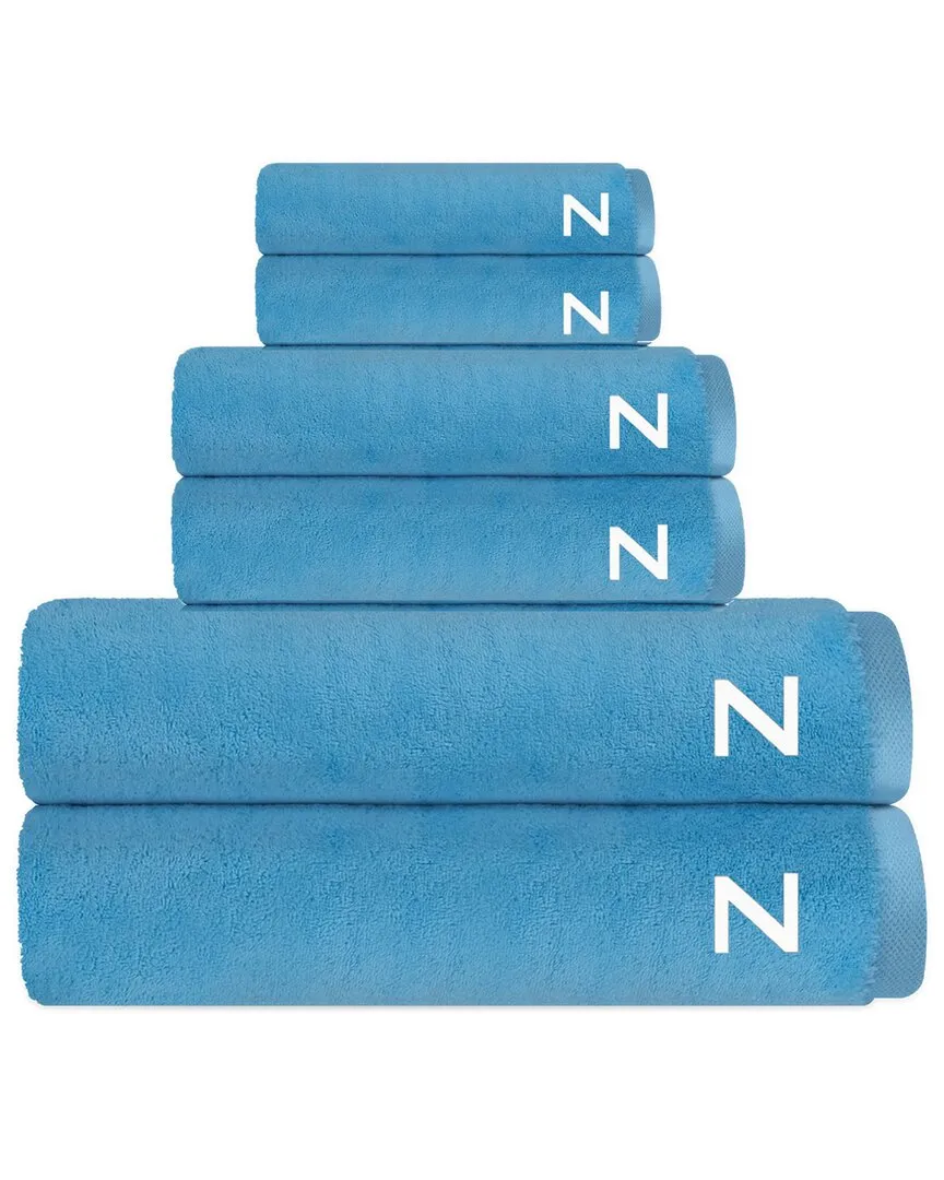 Puresoft 6-Piece Turkish Towel Set - Seaglass, Cotton image