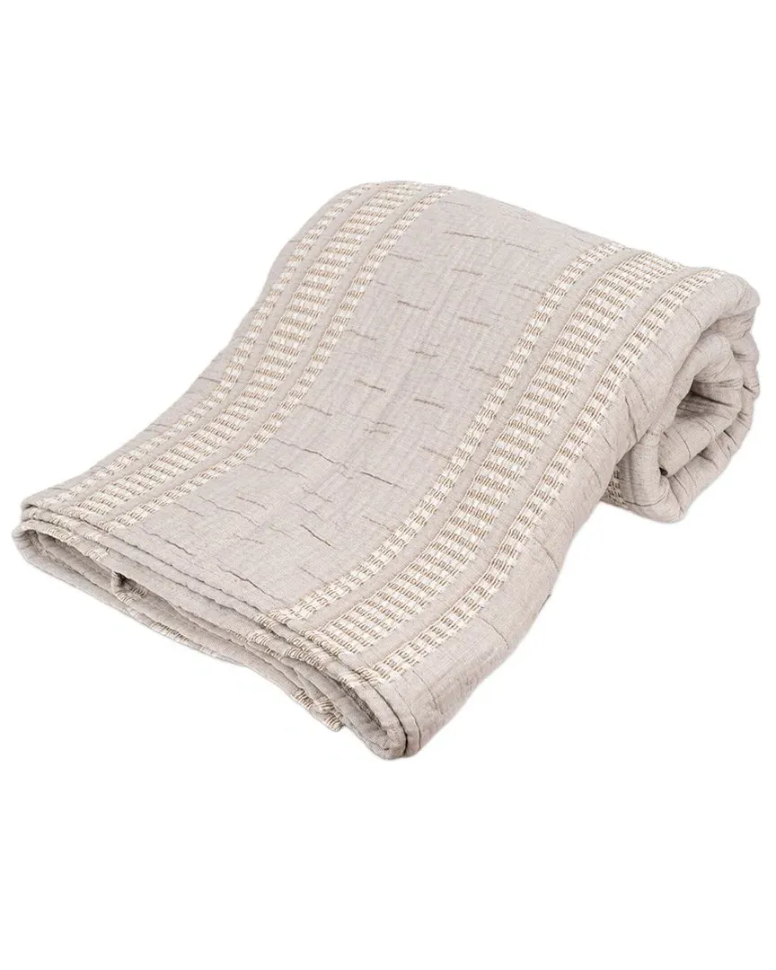 Veranova Home Terra Blanket - Brown, Cotton