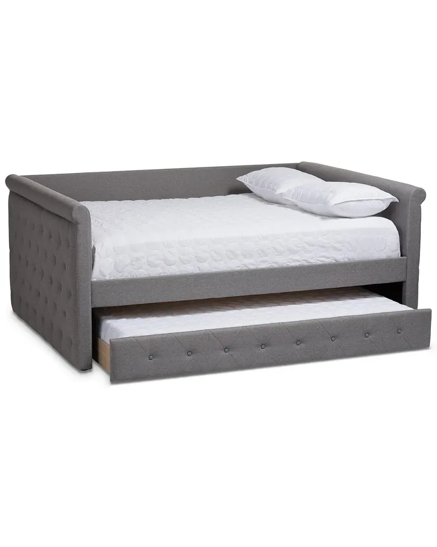 Alena Full Daybed with Trundle - Grey image