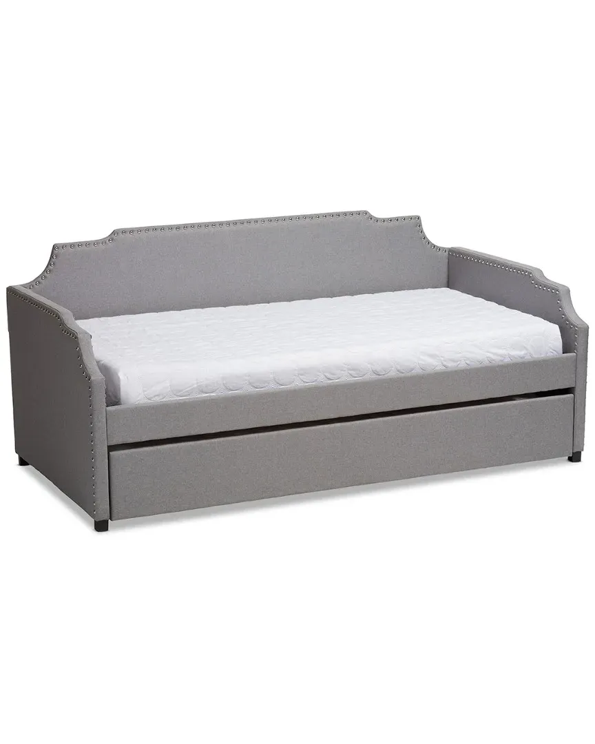 Ally Sofa Daybed with Trundle - Grey