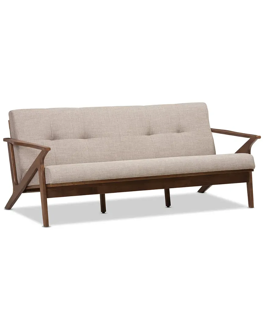 Bianca 3-Seat Sofa - Light Grey, Polyester