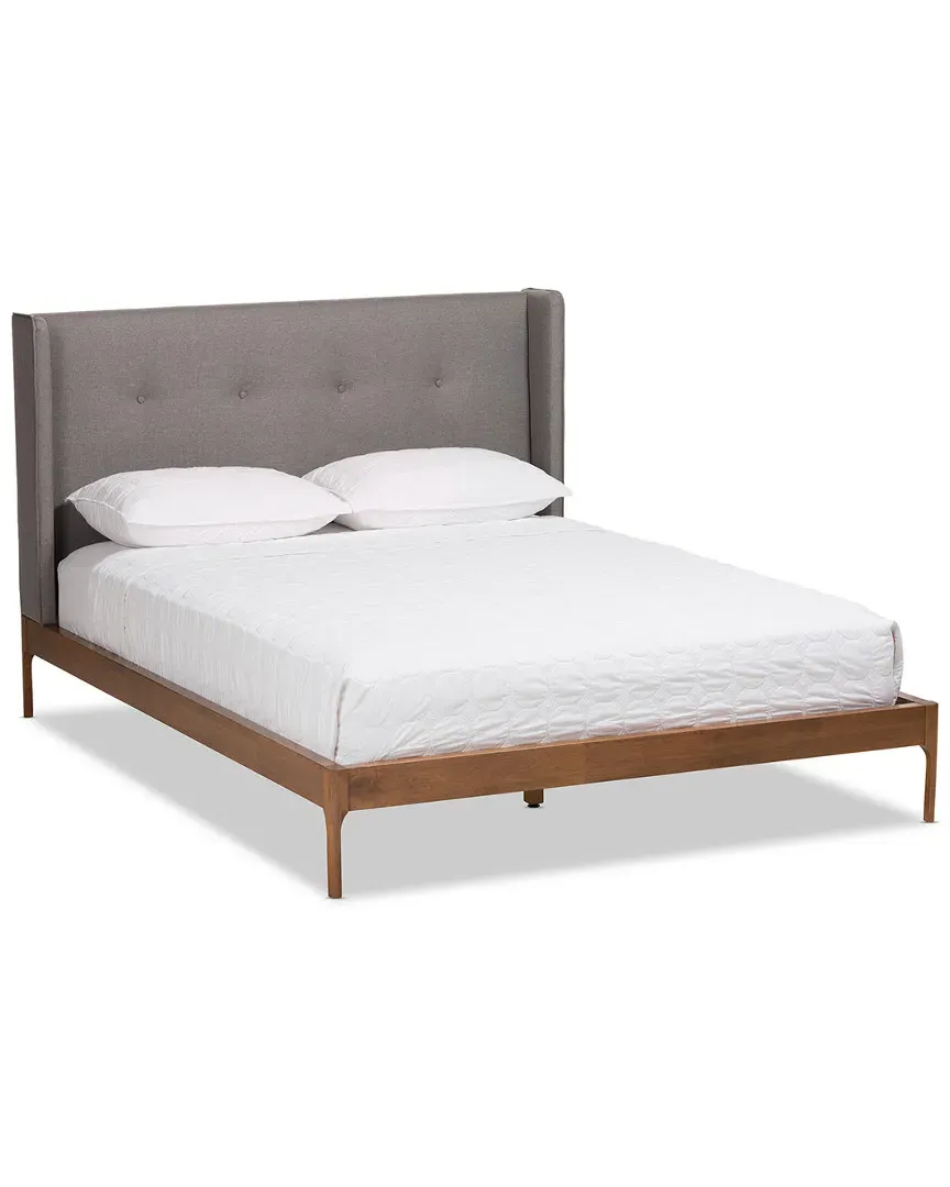 Brooklyn King Platform Bed - Grey image