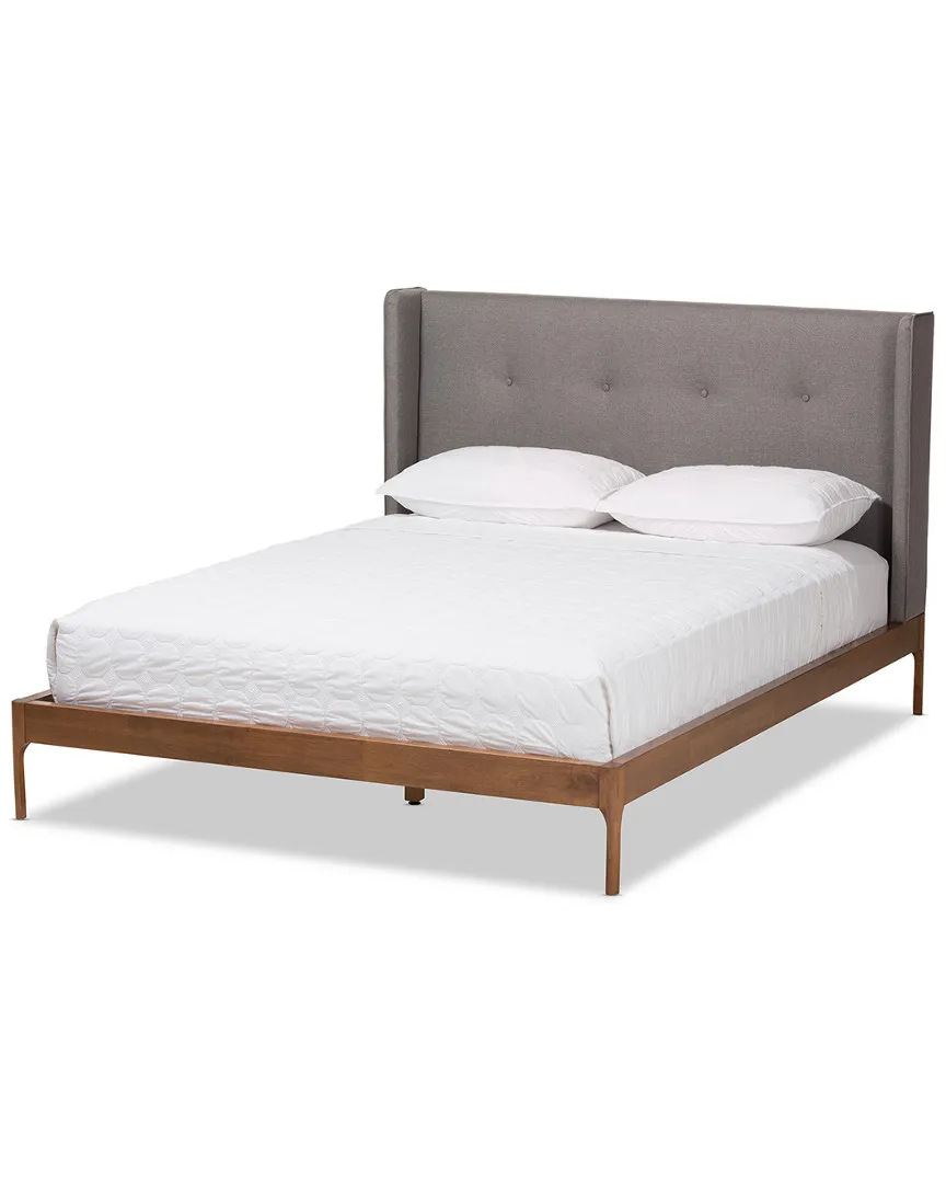 Brooklyn Queen Platform Bed - Grey image