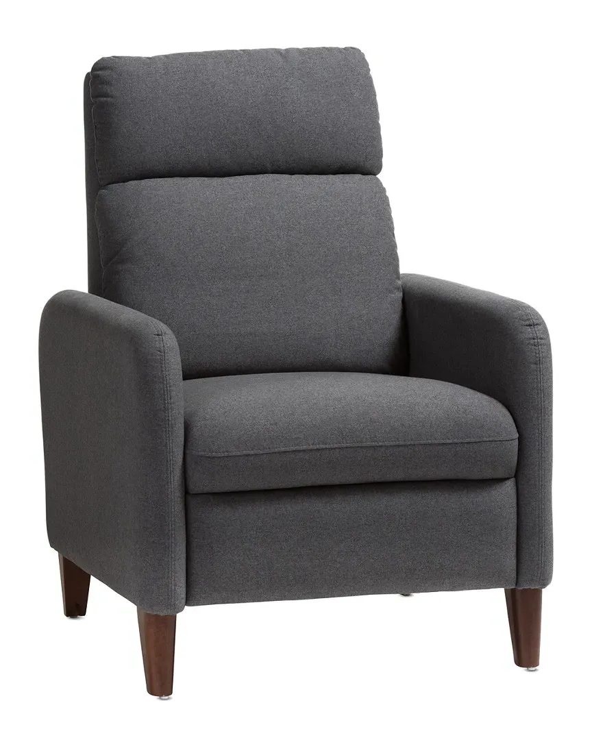 Casanova Reclining Lounge Chair - Grey, Eucalyptus Wood image