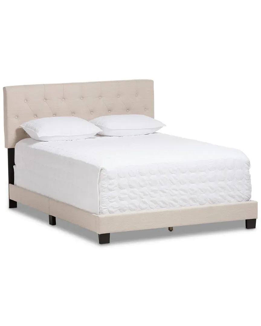 Cassandra King Bed - Light Beige image